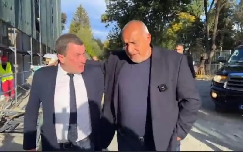 Довчера опоненти, днес Станислав Владимиров (Перник) и Бойко Борисов са първи приятели.