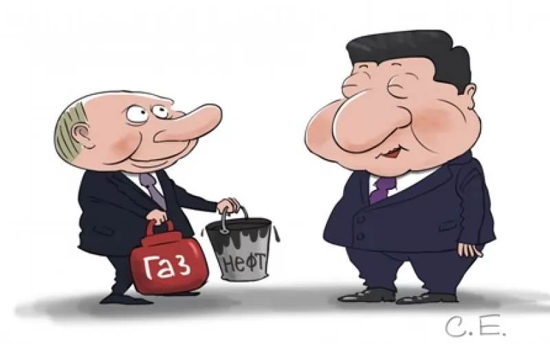 Путин е любим герой в карикатурите на Йолкин.