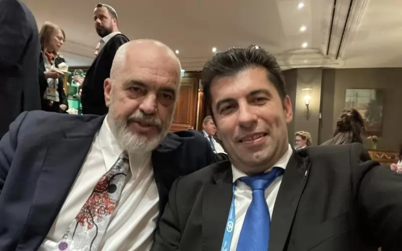 Кирил Петков си направи селфи с Еди Рама по време на конференцията в Мюнхен