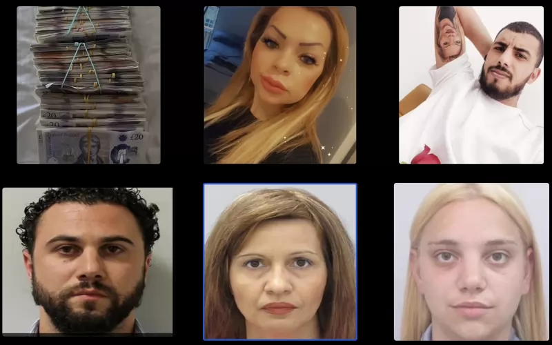 По часовниковата стрелка - част от намерените в претърсените жилища пари, Галина Николова, Стоян Стоянов с татуировка, която прилича на Николова, Гюнеш Али, Цветка Тодорова и Патриция Панева.