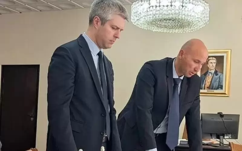 Благомир Коцев, Диан Иванов, зад тях - Левски.