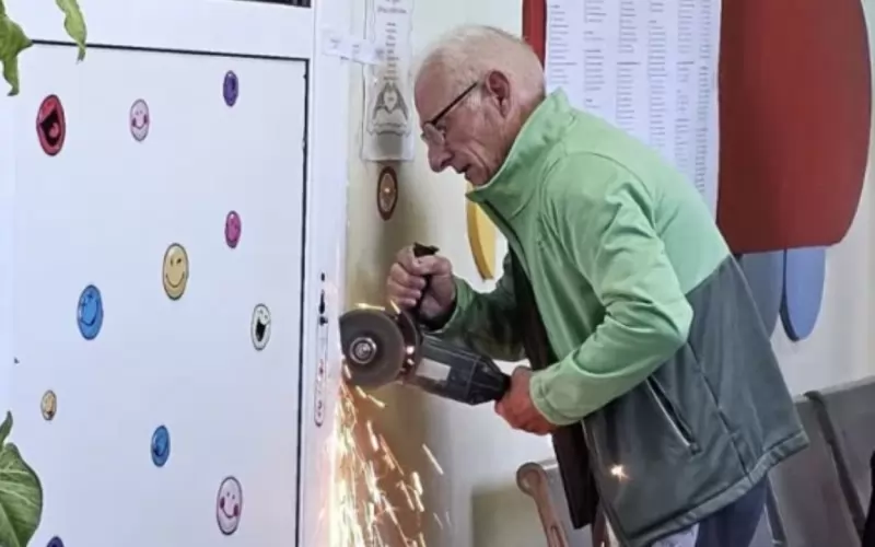 И флекс влезе в действие в 39-а секция в район "Централен" на Пловдив.