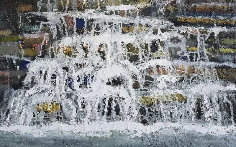 Станимир Желев, "Водопад", 2024.