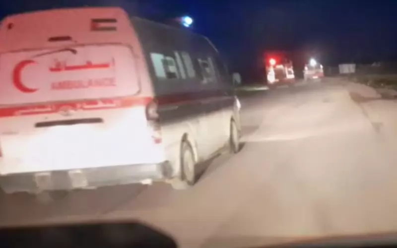 Стопкадър от видеото, което показва, че конвоят е имал ясно обозначение.