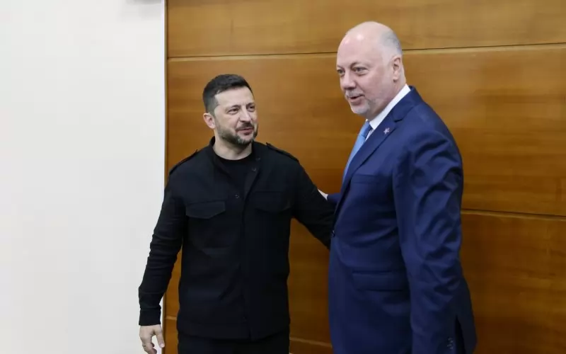 За последно Желязков и Зеленски говориха очи в очи на 16 май в Тирана, по време на Шестата среща на върха на Европейската политическа общност


