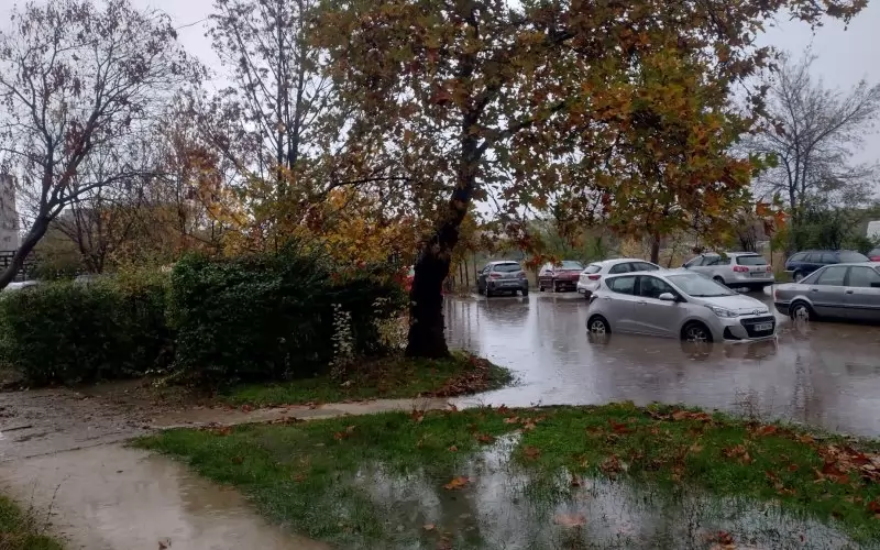 Ситуацията сутринта в участък от комплекс "Тракия".