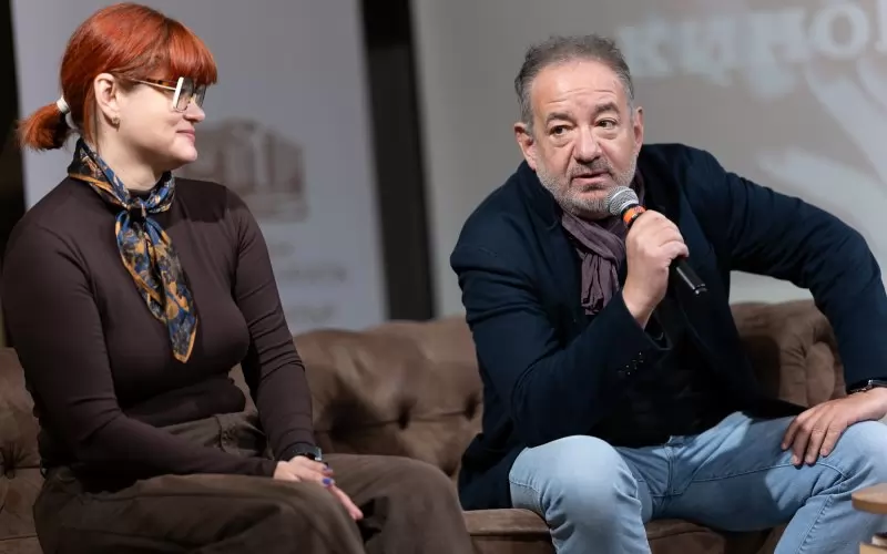 Режисьорът Стефан Командарев и продуцентката Катя Тричкова представят най-новия си филм.