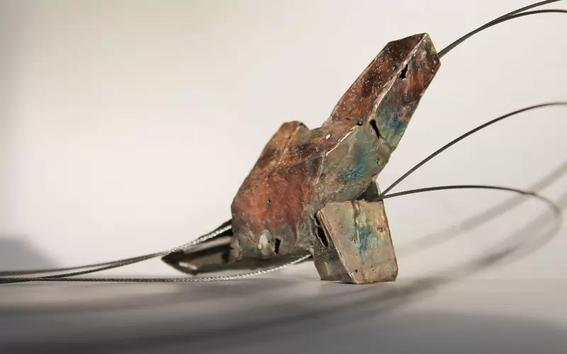 Серия Arrangement, Ag925, "Торс" (колие), 2024.