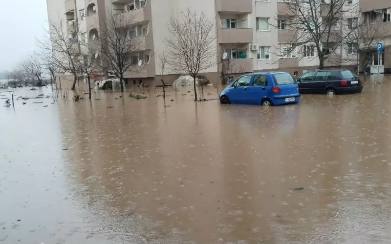 Кадър от квартал "Дружба" в Крумовград.