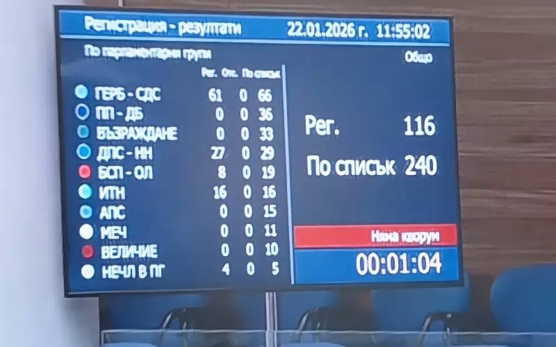 ГЕРБ-СДС, ДПС и ИТН бяха в почти пълен състав, заедно с четирима отцепници от АПС, но повечето депутати от БСП отсъстваха.