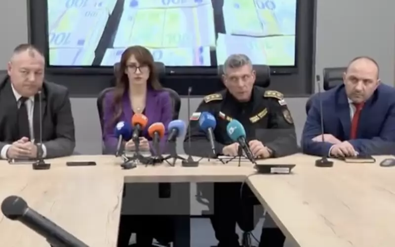 Представители на прокуратурата и МВР дават брифинг за операцията