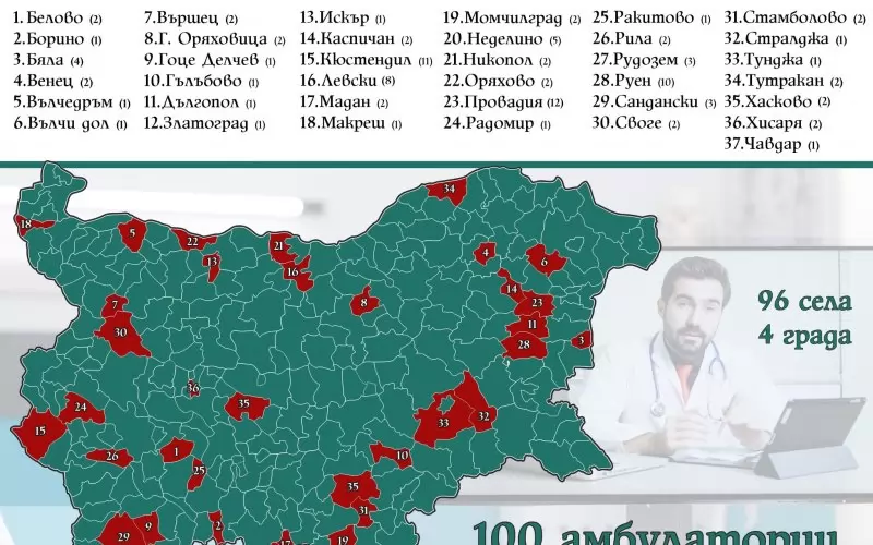 96 села ще имат нови амбулатории.