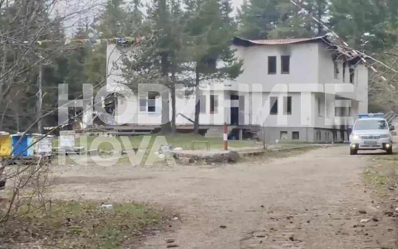 Кадър от видеото, на което се вижда, че се стига почти до сградата свободно