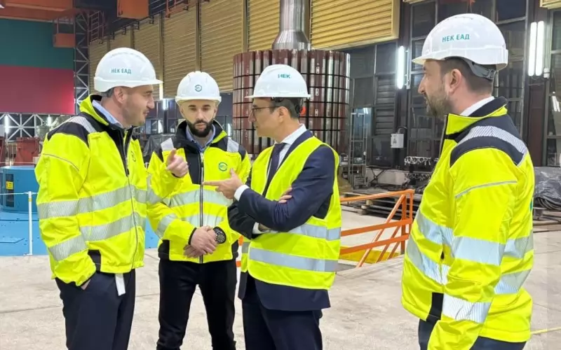 Министър Трайчо Трайков се увери, че възстановяването на ПАВЕЦ "Чаира" върви, както е планирано.  