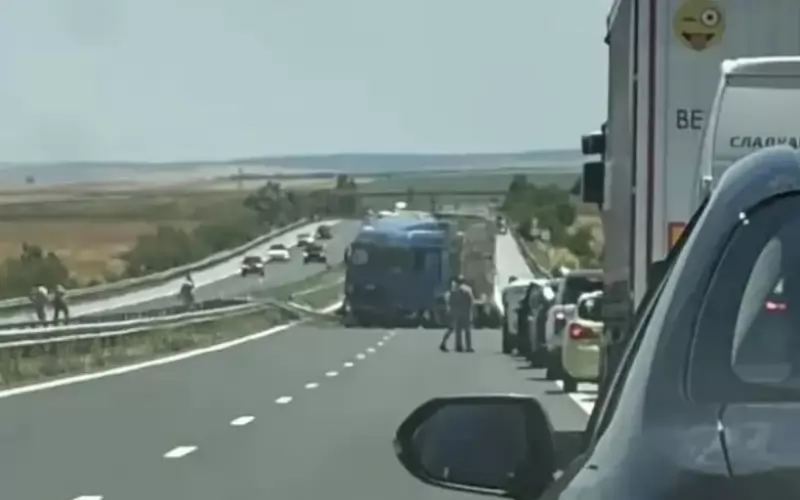 Магистралата беше блокирана след зловещата катастрофа