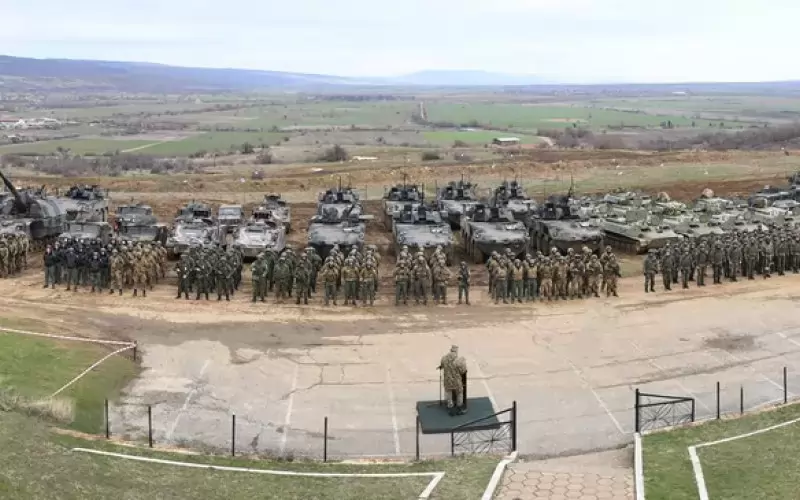 Многонационалната бойна група на НАТО на български полигон