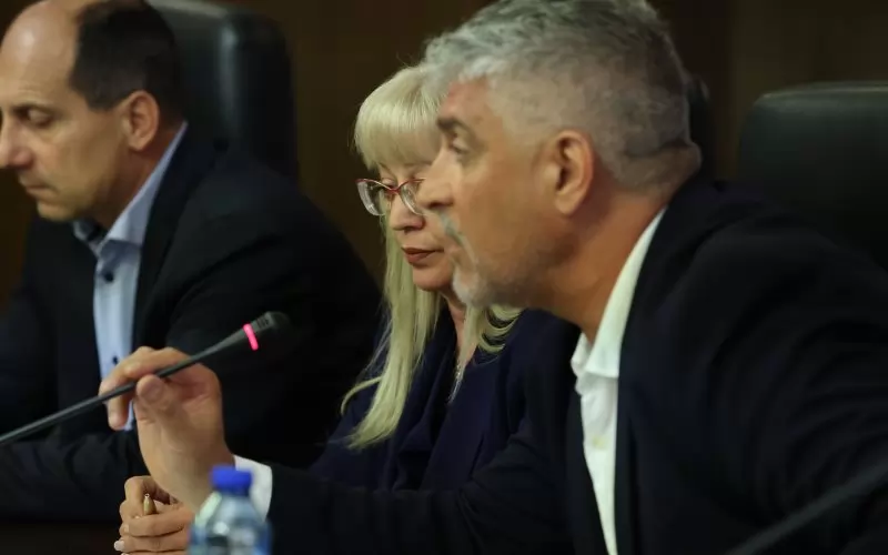 Криминалният психолог Росен Йорданов беше главното действащо лице по време на брифинга.