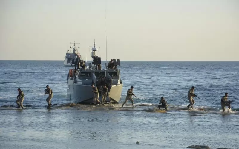 Учението се е провело в Каспийско море (снимката на министерството на отбраната на Казахстан е илюстративна)