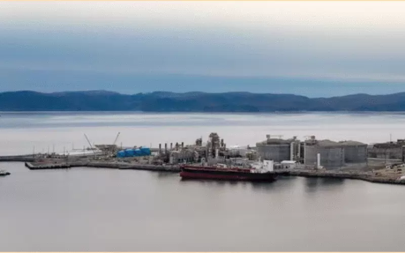 Melkoeya - заводът на Equinor  за втечен природен газ. 