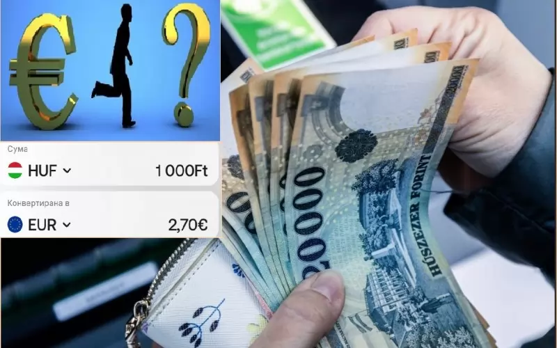 В момента 1000 форинта се разменят за 2.70 евро, но курсът е плаващ.  