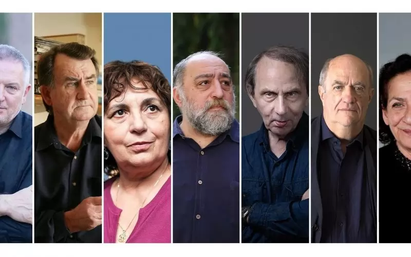 Предложенията на "Франкфуртер алгемайне цайтунг" за Нобел са Георги Господинов, Джералд Мърнейн, Габриела Адамещяну, Ака Морчиладзе, Мишел Уелбек, Колм Тойбин, Хода Баракат.