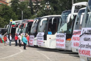 Лично премиерът Бойко Борисов приема днес недоволните превозвачи които обявиха
