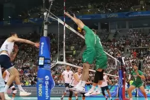 Волейболният ни отбор бе разгромен от тима на САЩ