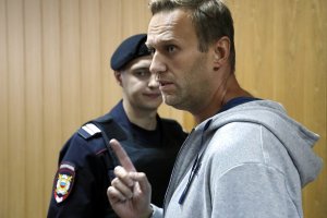 Руският опозиционен лидер Алексей Навални който се намира в затвора