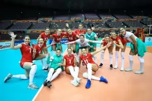 Волейболистките си тръгват с победа от световното първенство (видео)