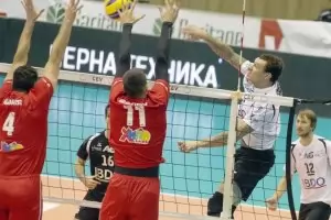 Волейболният шампион претърпя трета поредна загуба в Европа