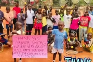 Григор Димитров дари пари за екипировка на деца в ДР Конго