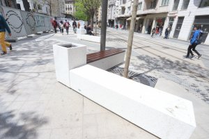 Злополучният за столичани ремонт на улица Граф Игнатиев на градинката