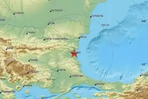 Лек трус е регистриран край Бургас