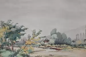 Акварелите на Богомир Лазов го връщат между класиците