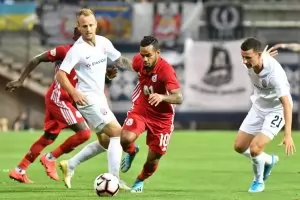 "ЦСКА-София" се бори с 10 души, но отпадна от Лига Европа (видео)