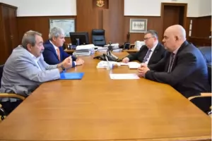 Цацаров и Гешев се срещнаха с президента на КНСБ