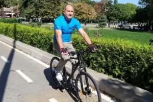 Президентът ходел на работа с колело