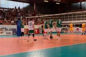 Волейболистите загубиха и от Северна Македония