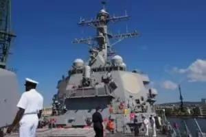 Американският разрушител "Портър" навлезе в Черно море