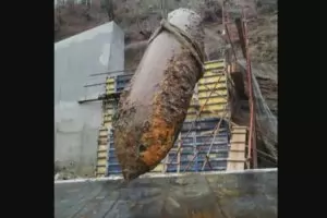 Бомба с тегло един тон открита в Черна гора