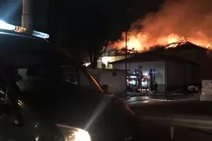Пламна психодиспансерът на Сточна гара в София