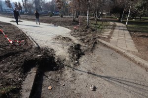  Входът на Княжеската градина е разбит след ремонта за метрото
