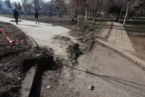  Входът на Княжеската градина е разбит след ремонта за метрото