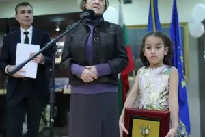 "Левски" награди Нешка Робева за работата и даренията ѝ (галерия)