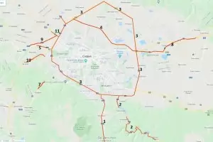 Фандъкова пусна карта на маршрутите до София без винетка