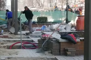 На "Витоша" расте заведение под маската на лятна градина