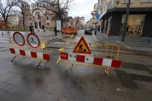 Столичната улица "Шишман" затваря отново за ремонт