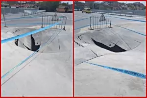 Новият многомилионен варненски булевард пропадна и без дъжд