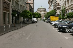 До края на юни движението по централната софийска улица Съборна