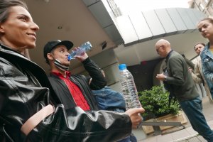 Представители на независимия културен сектор протестираха днес следобед пред Министерство на културата